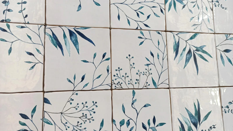 Tabarca Blanco 5.9x5.9 Matte Ceramic Tile