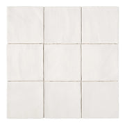 Tabarca Blanco 5.9x5.9 Matte Ceramic Tile