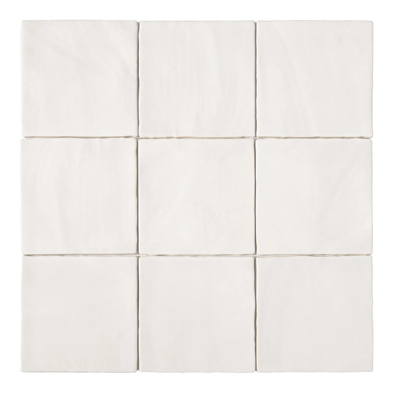 Tabarca Blanco 5.9x5.9 Matte Ceramic Tile
