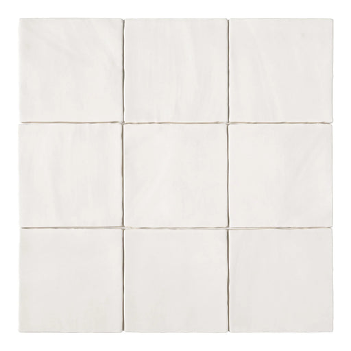 Tabarca Blanco 5.9x5.9 Matte Ceramic Tile