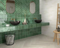 Tabarca Verde 3x9.1 Ceramic Tile