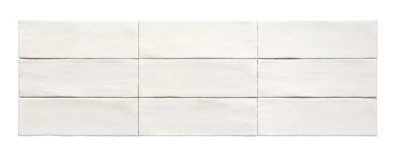 Tabarca Blanco 3x9.1 Matte Ceramic Tile