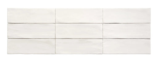 Tabarca Blanco 3x9.1 Matte Ceramic Tile