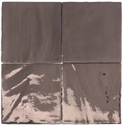 Tabarca Copper 5.9x5.9 Glossy Ceramic Tile