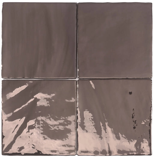 Tabarca Copper 5.9x5.9 Glossy Ceramic Tile