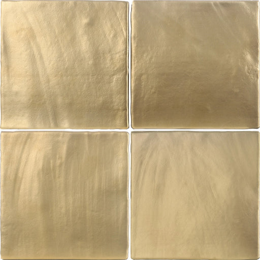 Tabarca Gold 5.9x5.9 Glossy Ceramic Tile