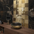 Tabarca Gold 5.9x5.9 Matte Ceramic Tile