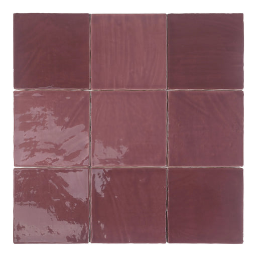 Tabarca Granate 5.9x5.9 Ceramic Tile