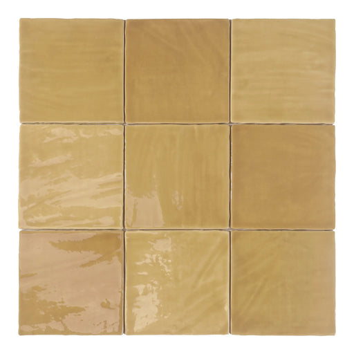 Tabarca Miel 5.9x5.9 Matte Ceramic Tile
