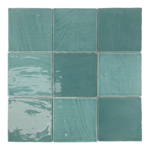 Tabarca Turquesa 5.9x5.9 Matte Ceramic Tile