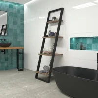Tabarca Turquesa 5.9x5.9 Matte Ceramic Tile
