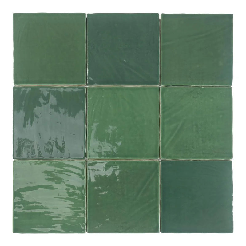 Tabarca Verde 5.9x5.9 Ceramic Tile