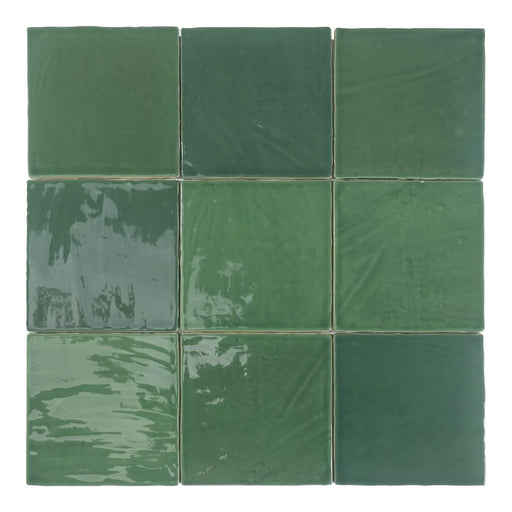 Tabarca Verde 5.9x5.9 Ceramic Tile