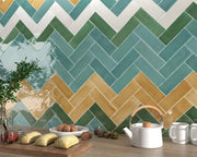 Tabarca Verde 3x9.1 Ceramic Tile