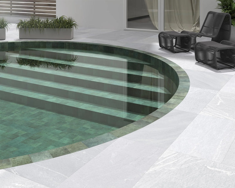 Tahiti Emerald Bullnose 5.8x5.8 Glossy Ceramic Trim