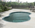 Tahiti Turquoise Bullnose 5.8x5.8 Glossy Ceramic Trim