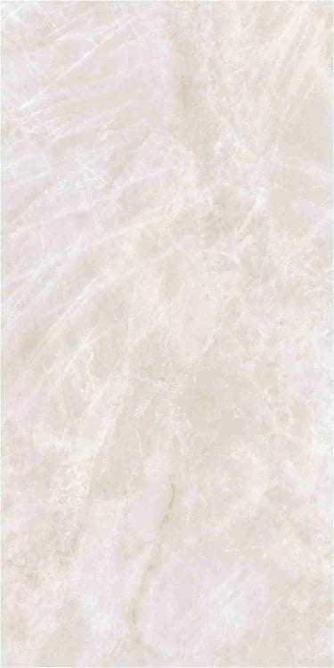 Taj Mahal Cream 12x24 Polished Quartzite Look Porcelain Tile