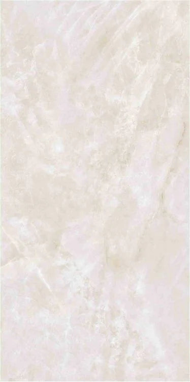 Taj Mahal Cream 12x24 Polished Quartzite Look Porcelain Tile