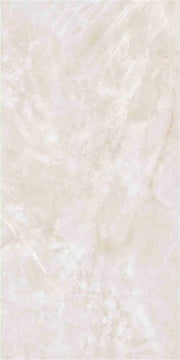 Taj Mahal Cream 12x24 Polished Quartzite Look Porcelain Tile