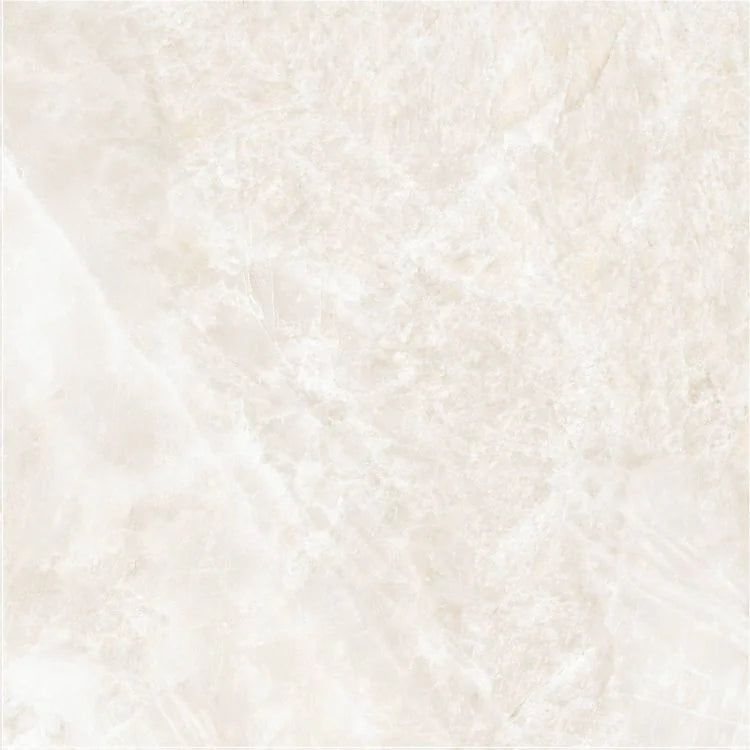 Taj Mahal Cream 24x24 Polished Quartzite Look Porcelain Tile