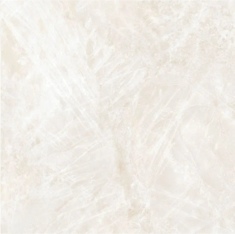 Taj Mahal Cream 24x24 Polished Quartzite Look Porcelain Tile