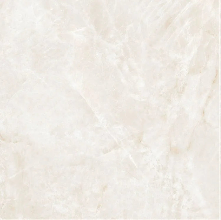 Taj Mahal Cream 24x24 Polished Quartzite Look Porcelain Tile