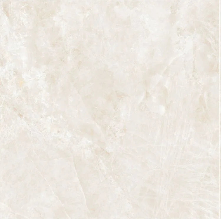 Taj Mahal Cream 24x24 Polished Quartzite Look Porcelain Tile