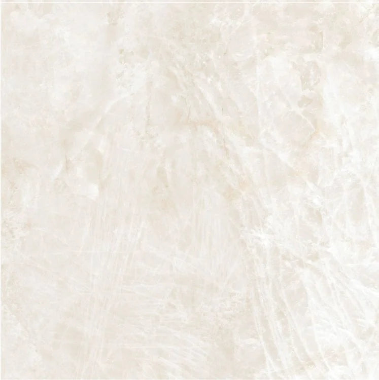 Taj Mahal Cream 24x24 Polished Quartzite Look Porcelain Tile