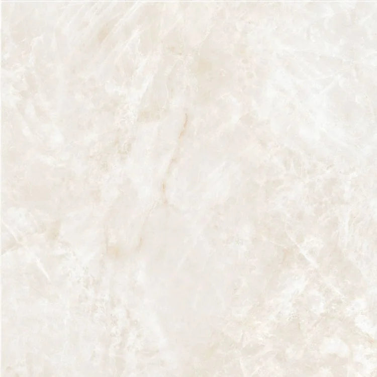 Taj Mahal Cream 24x24 Polished Quartzite Look Porcelain Tile