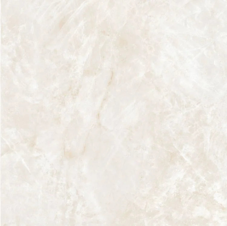 Taj Mahal Cream 24x24 Polished Quartzite Look Porcelain Tile