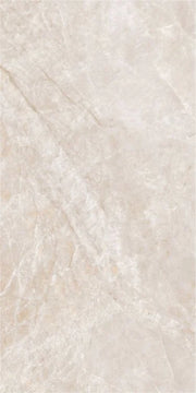 Taj Mahal Cream 24x48 Polished Quartzite Look Porcelain Tile