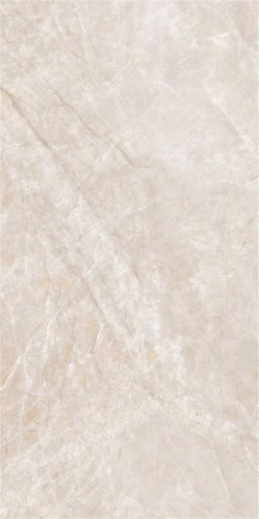 Taj Mahal Cream 24x48 Polished Quartzite Look Porcelain Tile