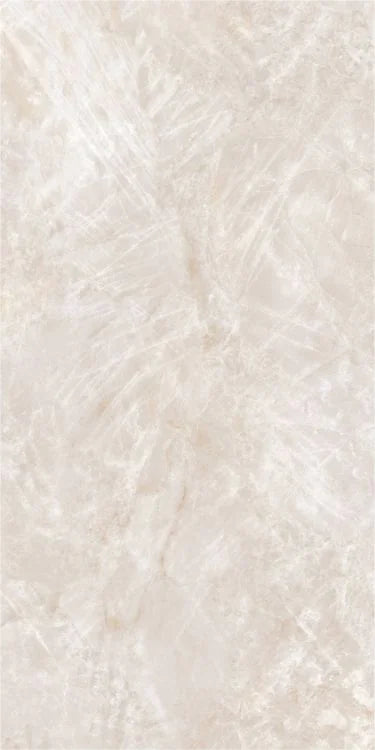 Taj Mahal Cream 24x48 Polished Quartzite Look Porcelain Tile
