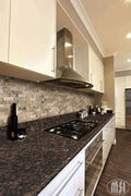 Tan Brown 12x12 Polished Granite Tile
