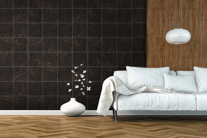 Tan Brown 12x12 Polished Granite Tile