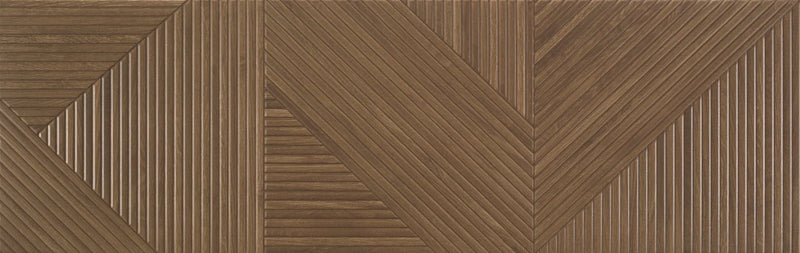 Tangram Coffee 12.4x39.4 Matte Decorative Ceramic Wall Tile