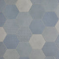 Tapestri Denim Blend 8.5in Hexagon Porcelain Mosaic