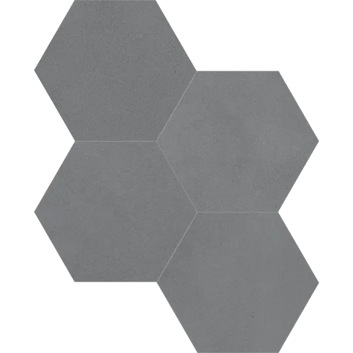 Tapestri Silk 8.5in Hexagon Porcelain Mosaic