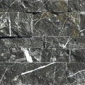 Taurus Black 7x19.75 Split-Face Marble Ledger Stone