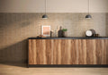 Tegel Taupe Bg 3x6 Bullnose Ceramic Wall Tile