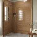 Tegel Terra Bg 3x6 Ceramic Wall Tile — Bathroom shower wall edge