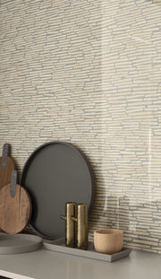 Tele Di Marmo Reloaded Marfil 2x2-12x12 Matte Porcelain Mosaic