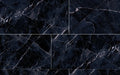 Tele Di Marmo Revolution Calacatta Black 24x48 Matte Marble Look Porcelain Tile