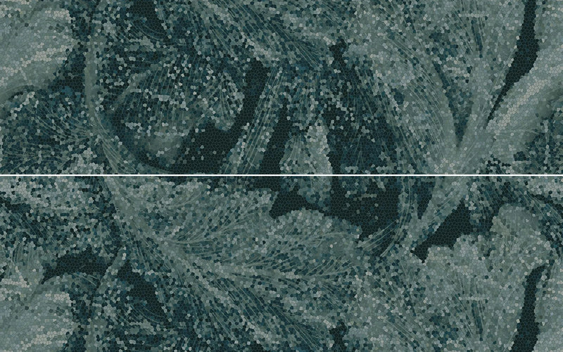 Tele Di Marmo Revolution Verde St. Denis 24x48 Polished Porcelain Tile