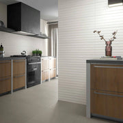 Tempo Decor Wave Wall 10x30 Matte Concrete Look Porcelain Tile