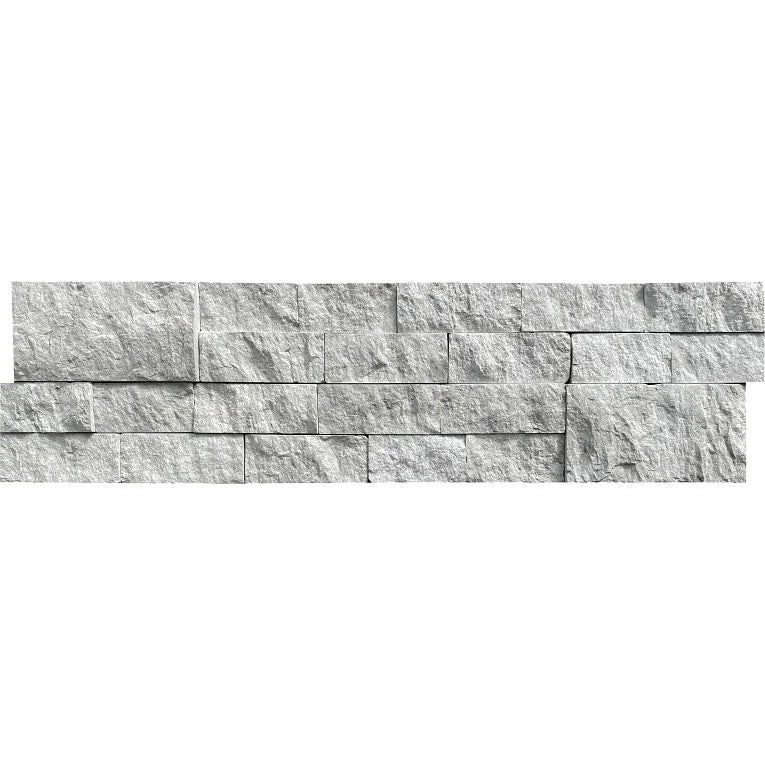 Terra Marine 5-7/8x24 Mesh 3D Split Marble Wall Mosaic
