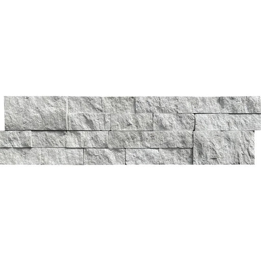 Terra Marine 5-7/8x24 Mesh 3D Split Marble Wall Mosaic