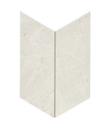 Terra Nova Large Chevron Honed Marble Mosaic