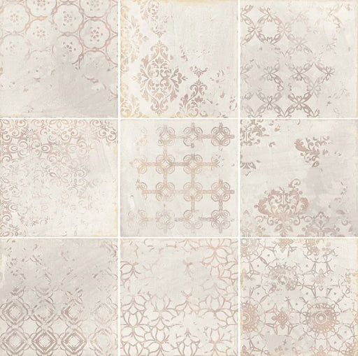 Terracota Blanco Decor 7.9x7.9 Matte Terracota Tile