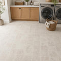 Terracota Blanco Decor 7.9x7.9 Matte Terracota Tile 8x8 — Laundry Room floor